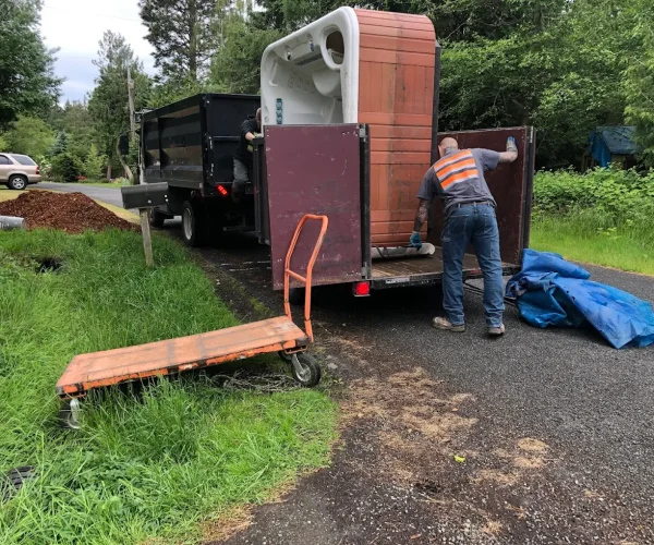 hot tub movers