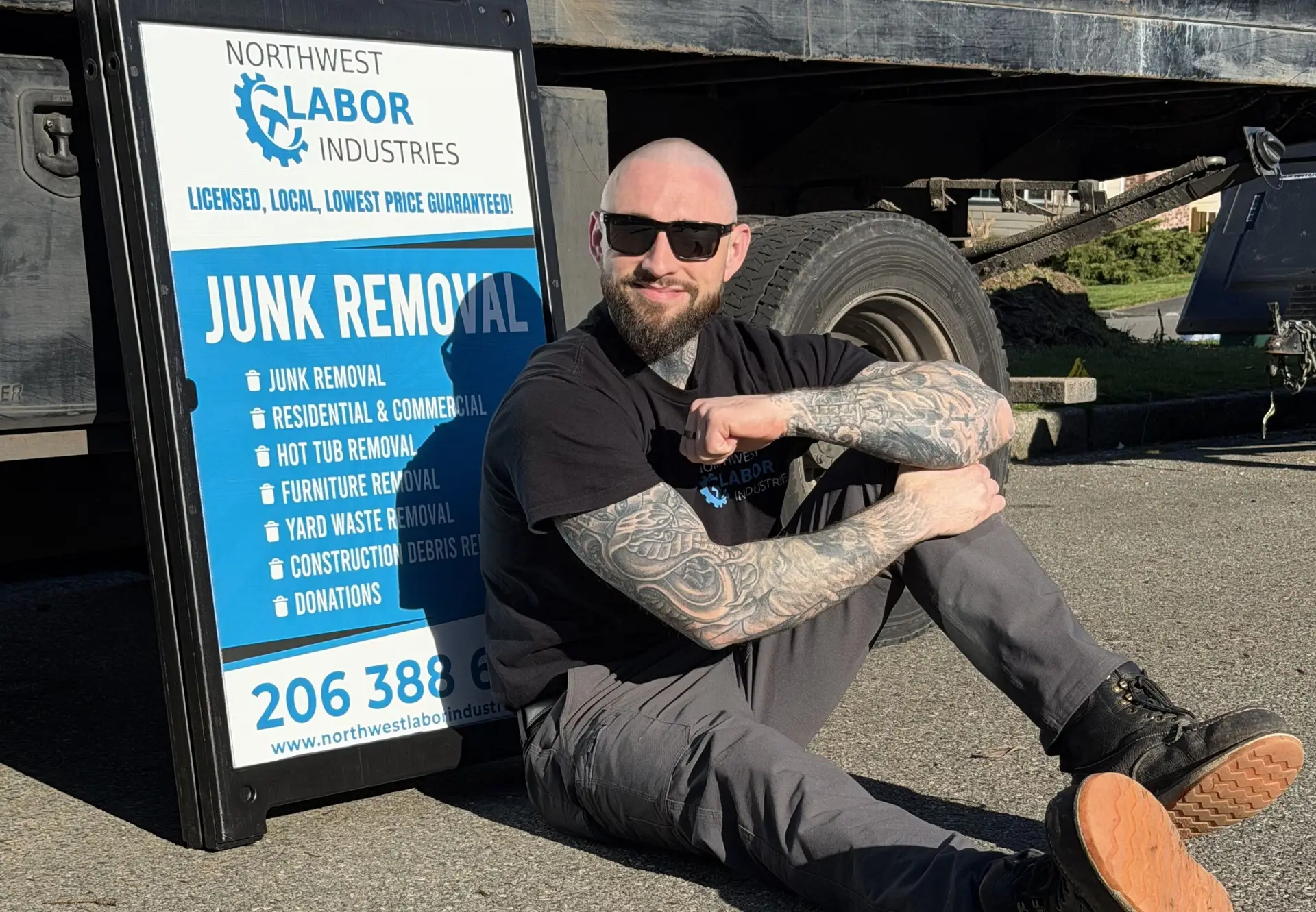 NWLI Owner Promoting Junk Removal Services 2