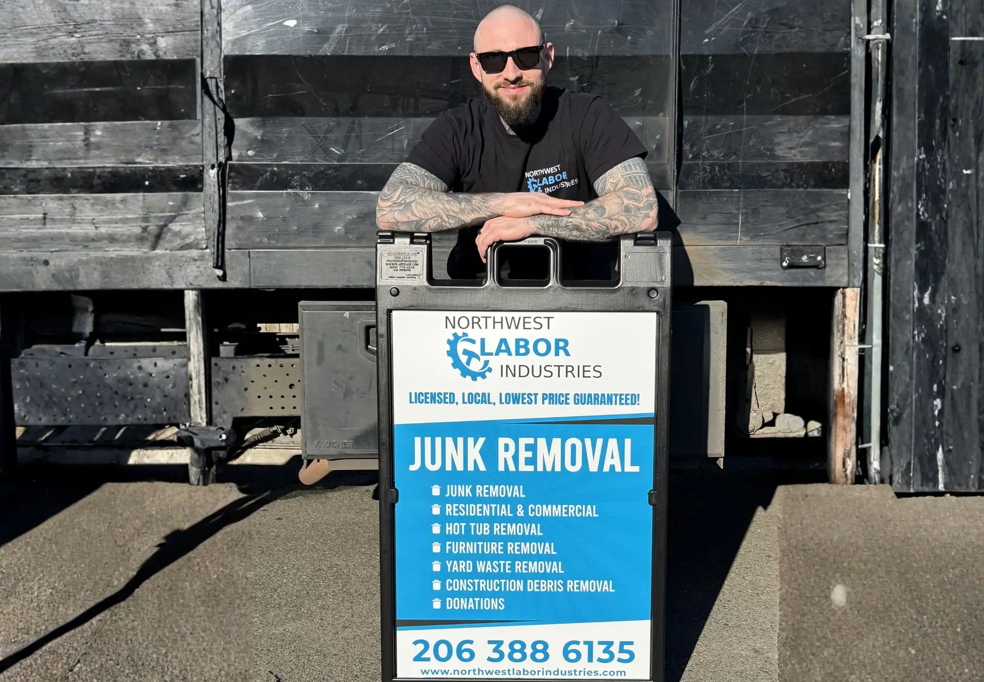 NWLI Owner Promoting Junk Removal Services 3